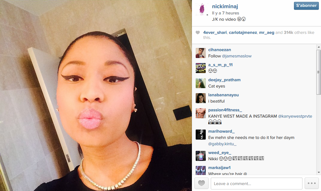 rencontre avec nicki minaj