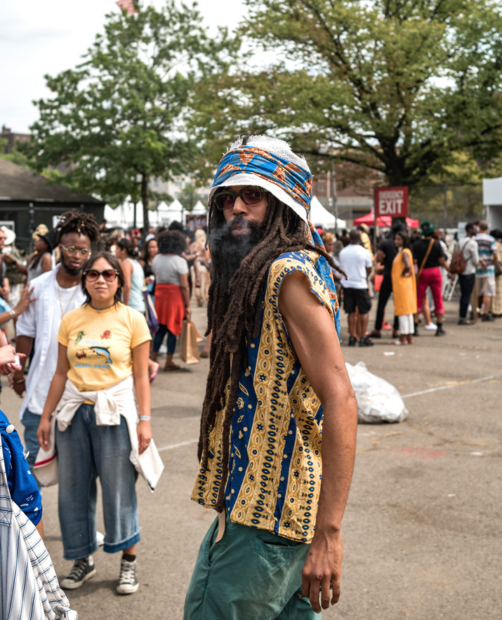 Eddie Pearson afropunk14 - Afropunk : 37 looks épatants repérés au festival new-yorkais