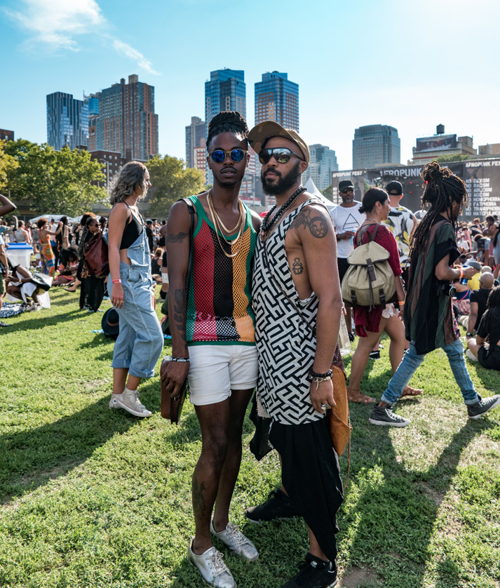 Eddie Pearson afropunk6 - Afropunk : 37 looks épatants repérés au festival new-yorkais