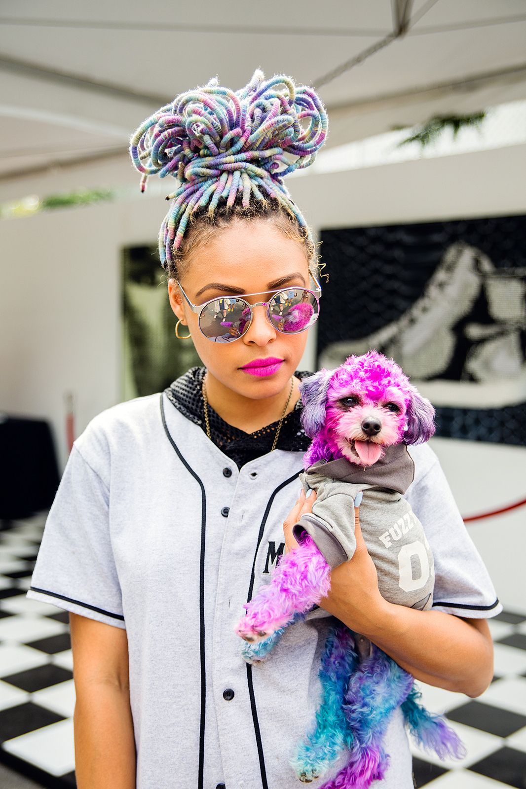 rockie nolan afropunk dog - Afropunk : 37 looks épatants repérés au festival new-yorkais