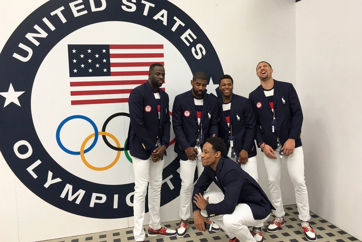 Watch The Us Men S Basketball Team Sing A Pop Ballad To Relax Before The Olympics Trace