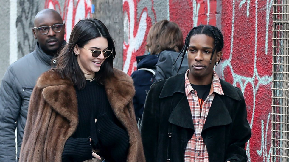 Kendall Jenner Et Aap Rocky Fiancés Trace